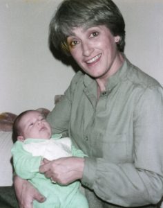 New born Christianna and Grandma Anna, November 1984